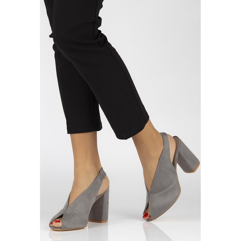 Filippo DS1292 / 20 Gr gray sandals grey 1