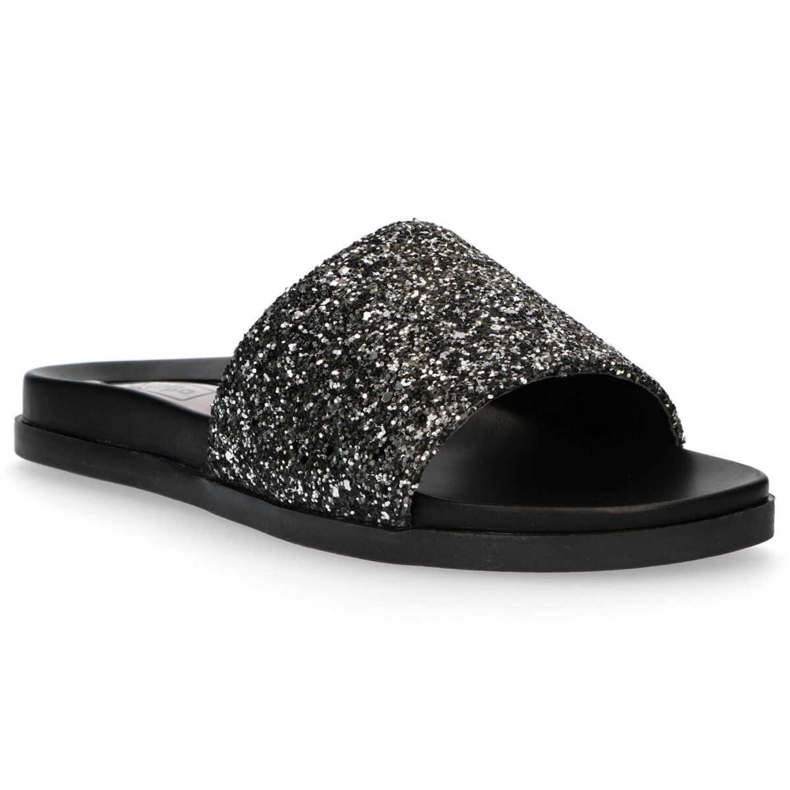 Filippo DK689 / 20 Si silver slippers 2