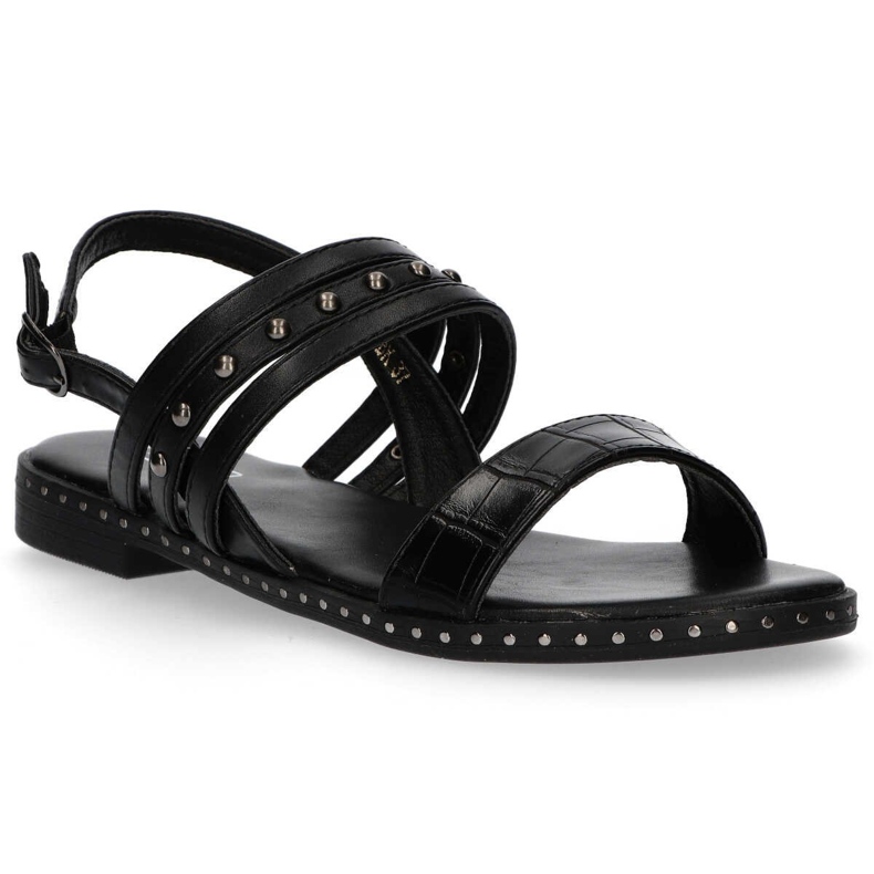 Filippo DS1240 / 20 Bk Black sandals 1