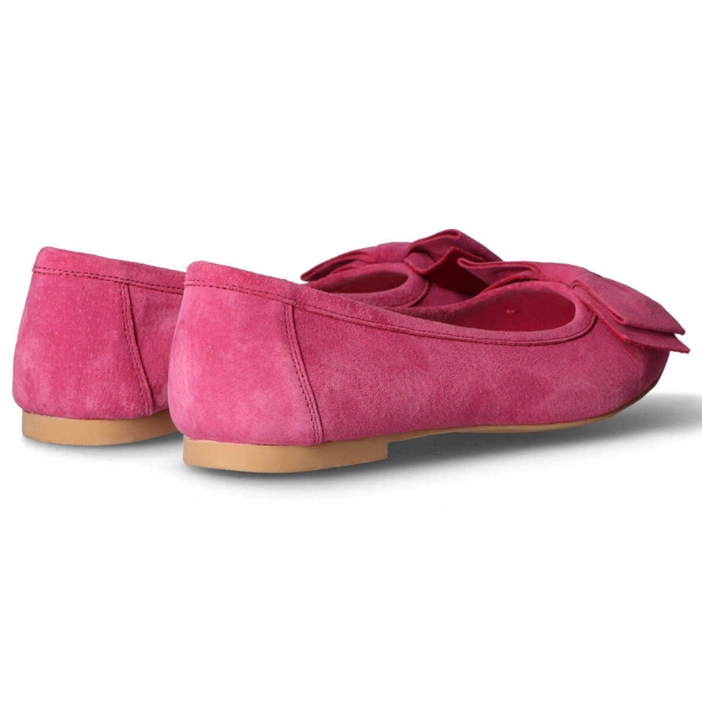 Leather ballerinas Filippo DP1329 / 20 Fh pink 1