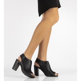 Filippo DBT44 / 16 Bk Black sandals 1 Filippo DBT44 / 16 Bk Black sandals 1