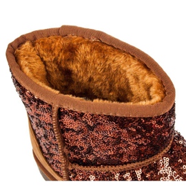 Torna Shiny muklukes brown 1