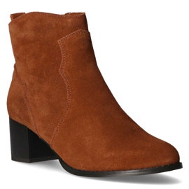 Filippo DBT1587 / 20 Br brown boots beige 1