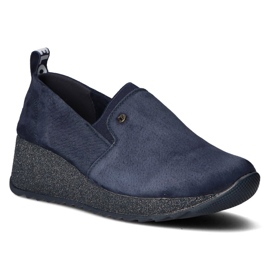 Leather sneakers Filippo DP1500 / 20 Nv T navy blue 1 Leather sneakers Filippo DP1500 / 20 Nv T navy blue 1