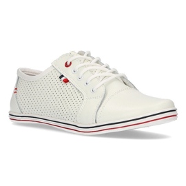 Leather shoes Filippo DP009 / 21 Wh white 1