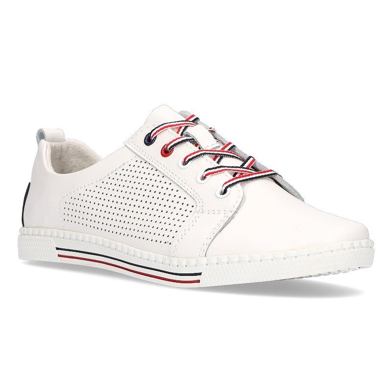 Leather shoes Filippo DP008 / 21 Wh white 1 Leather shoes Filippo DP008 / 21 Wh white 1