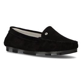 Leather moccasins Filippo DP2037 / 21 Bk black 1 Leather moccasins Filippo DP2037 / 21 Bk black 1
