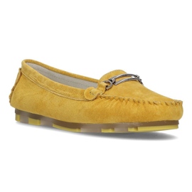 Leather loafers Filippo DP1202 / 21 Yl yellow 1