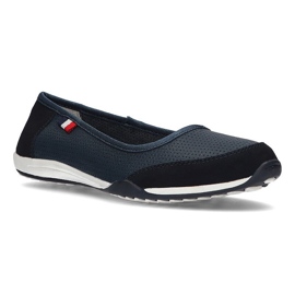 Leather shoes Filippo DP142 / 21 Nv navy blue 1