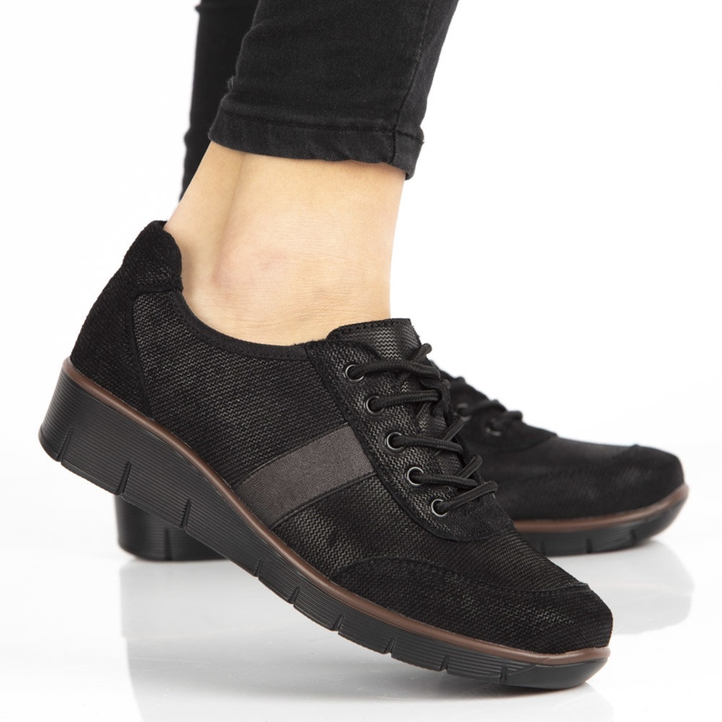 Leather shoes Filippo DP028 / 21 Bk black 1