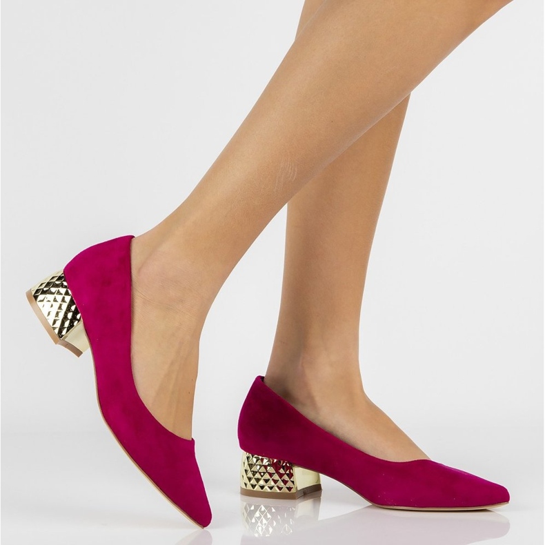 FILIPPO DP2101 / 21 Fh fuchsia high heels pink 1