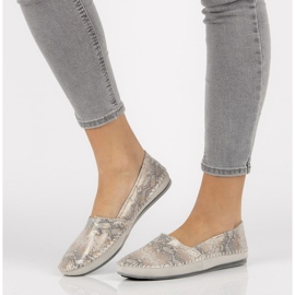 Leather shoes Filippo DP031 / 21 Gr gray grey 1