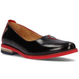 Leather shoes Filippo 05035 black 1