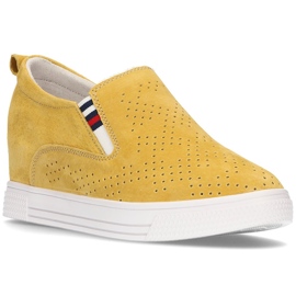 Leather shoes Filippo DP1356 / 21 Yl yellow 1
