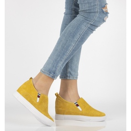 Leather shoes Filippo DP1356 / 21 Yl yellow 2