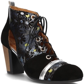 Leather shoes Filippo 03938-01 Black 1