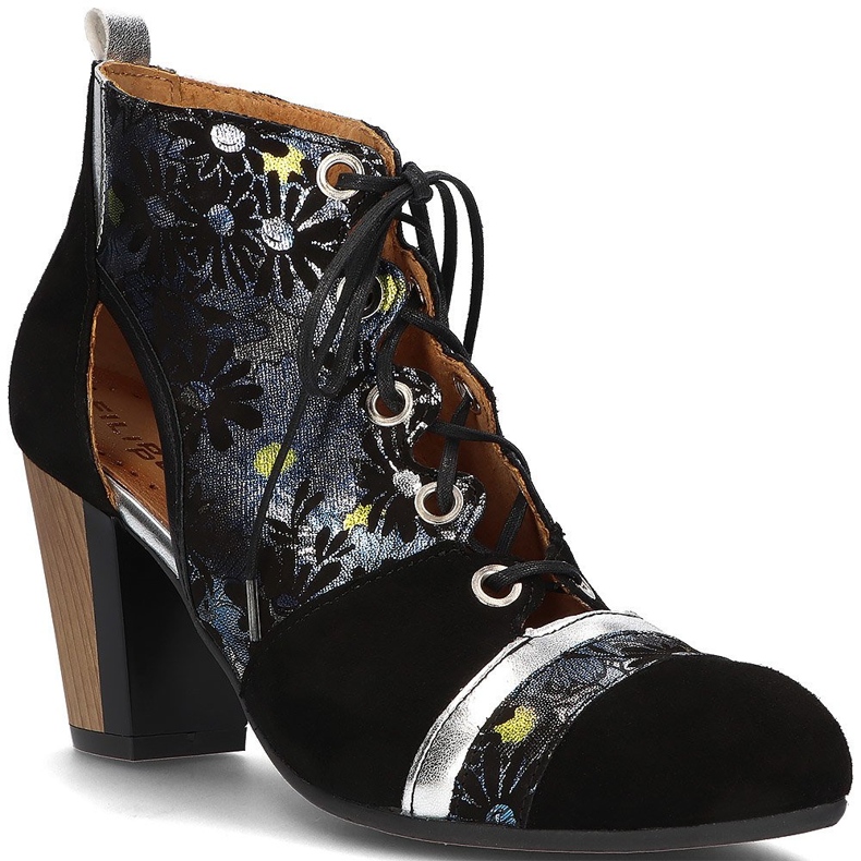 Leather shoes Filippo 03938-01 Black 1