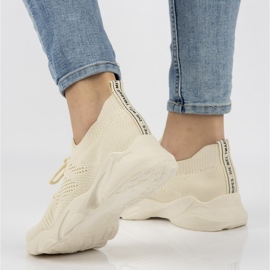 Women's sneakers Filippo DTN2184 / 21 Be beige 1