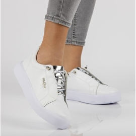 Leather shoes Filippo DP2041 / 21 Wh white 1