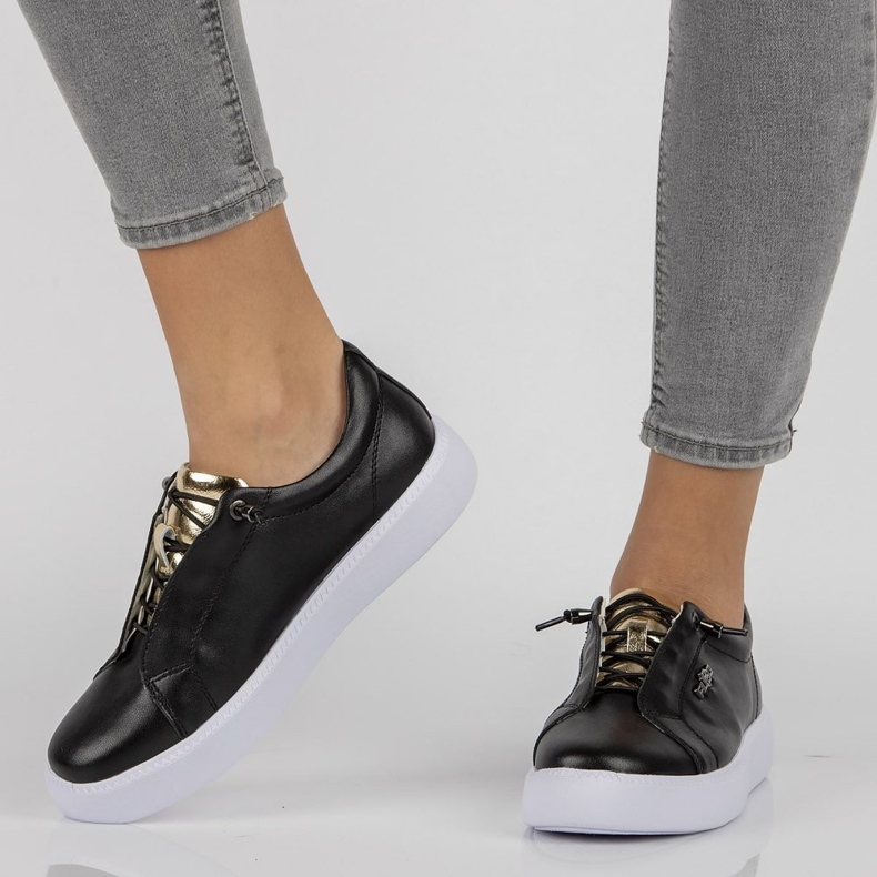 Leather shoes Filippo DP2041 / 21 Bk black 1