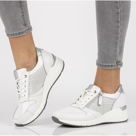 Leather Sneakers Filippo DP2052 / 21 Wh white 1