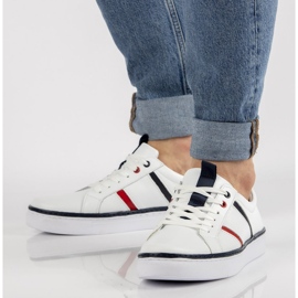 Leather shoes Filippo MP2146 / 21 Wh white 1