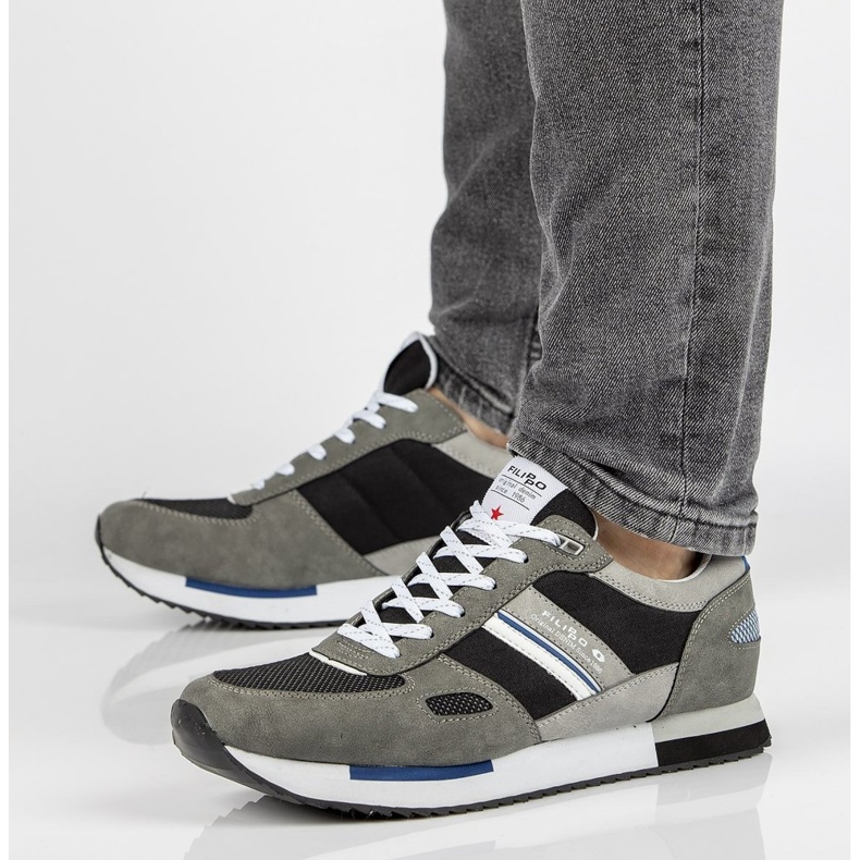 Filippo MSP2129 / 21 Gr gray shoes grey 2