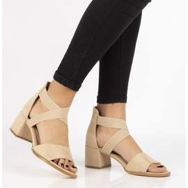 Filippo DS2093 / 21 Be beige sandals 1