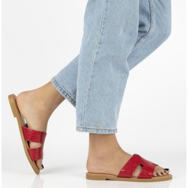 Filippo DK2100 / 21 Rd Red slippers 1