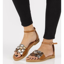 Filippo DS1286 / 21 Br brown sandals 1