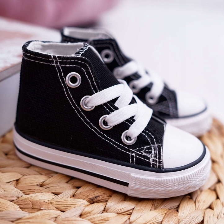 FRROCK Black Filemon Children's Classic Sneakers 1 FRROCK Black Filemon Children's Classic Sneakers 1