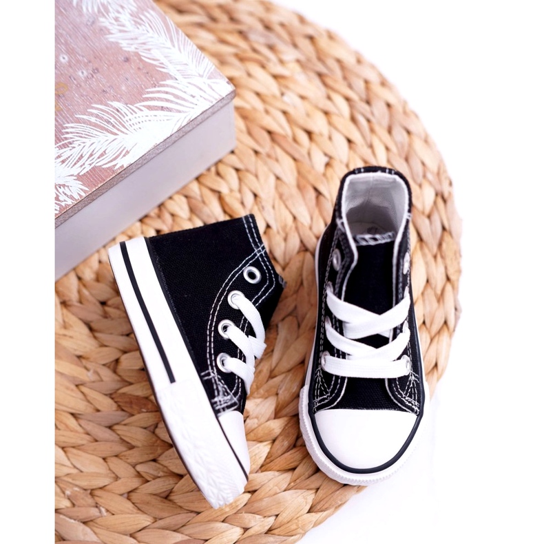 FRROCK Black Filemon Children's Classic Sneakers 2 FRROCK Black Filemon Children's Classic Sneakers 2