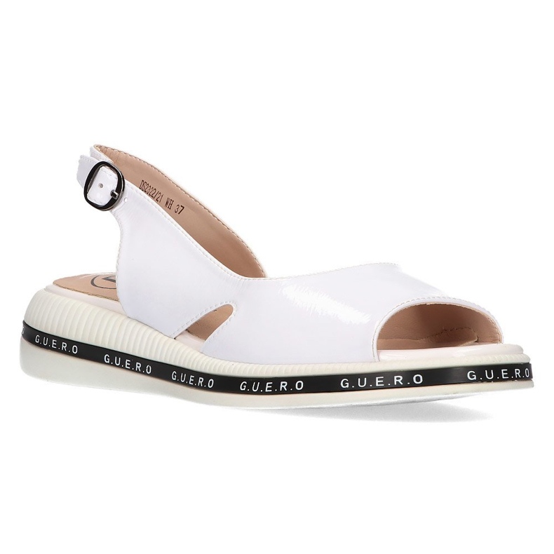 Sandals on the wedge Filippo DS2322 / 21 Wh white 1