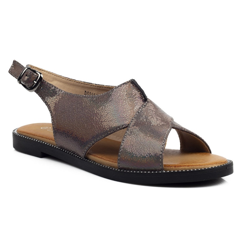 Sandals Filippo DS2104 / 21 Gm gun metal multicolored 1