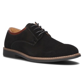 Leather shoes Filippo MP2399 / 21 Bk black 1