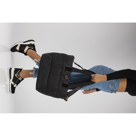 Leather sneakers Filippo DP3170 / 21 Go black gold 1