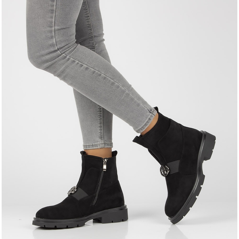 Black Filippo DBT3330 / 21 Bk boots 1