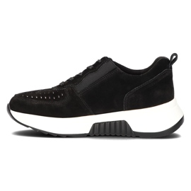Filippo Leather sneakers DP3171 / 21 Bk black 1