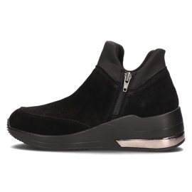 Leather boots Filippo DBT3029 / 21 Bk black 1