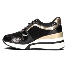 Leather sneakers Filippo DP3167 / 21 Bk black 1