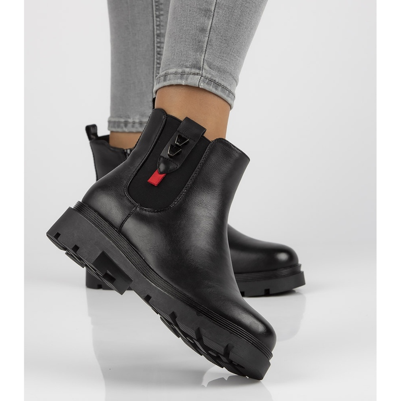 Black Filippo DBT3085 / 21 Bk boots 1