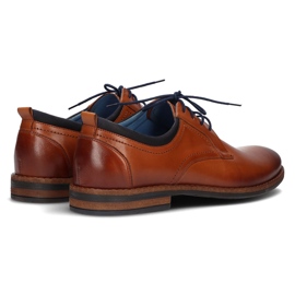 Leather shoes Filippo 1726 brown 2
