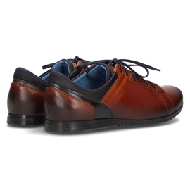 Leather shoes Filippo 1690 brown 2