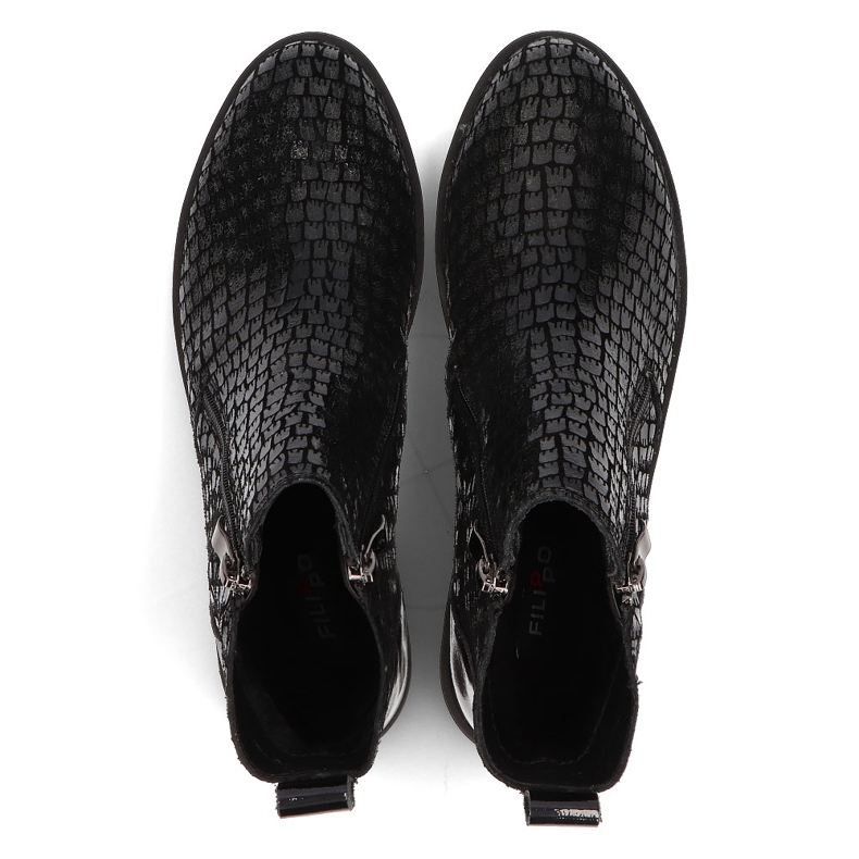 Black Filippo DBT3208 / 21 Bk boots 1