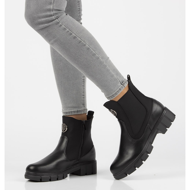 Black Filippo DBT3050 / 21 Bk boots 1