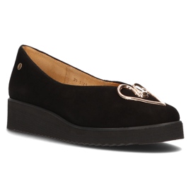 Leather shoes Filippo 05315A black 1