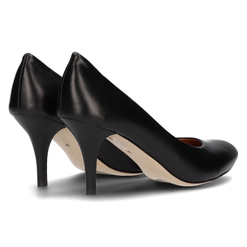 Leather Filippo 2108 pumps black 1
