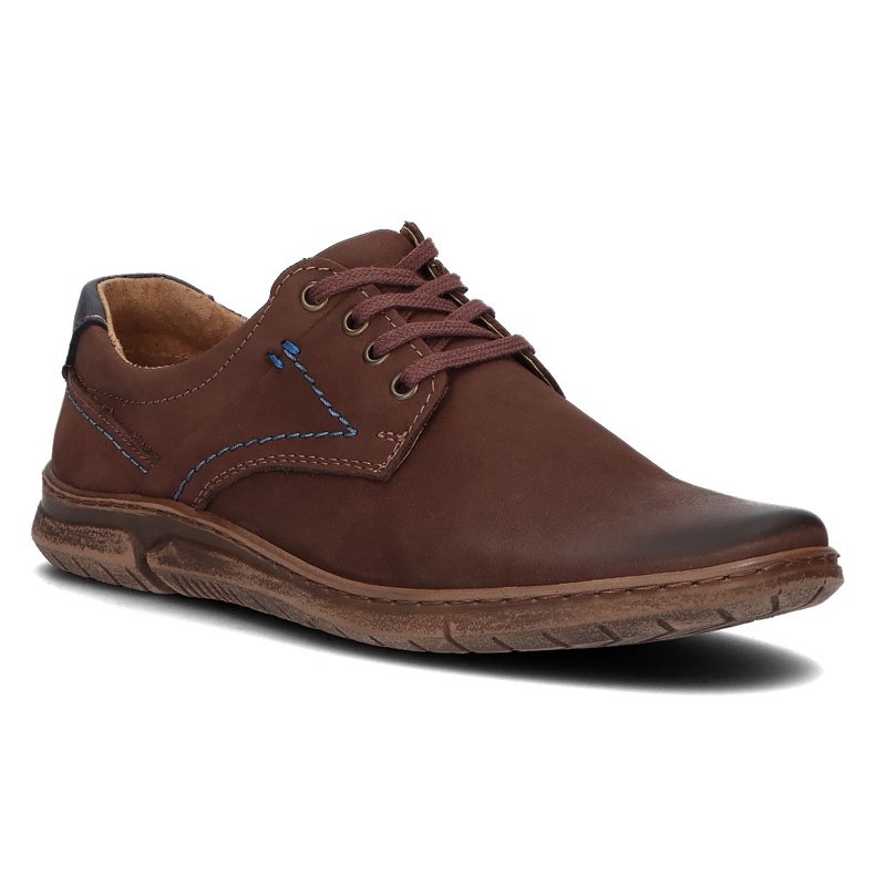 Leather shoes Filippo 858 brown 1