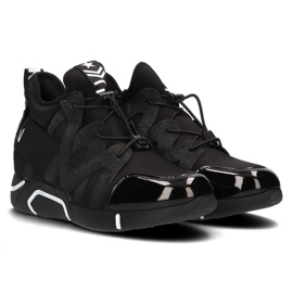 Filippo HJ8592-30 black sneakers 2 Filippo HJ8592-30 black sneakers 2
