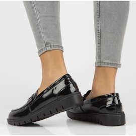 Leather shoes Filippo DP3204 / 21 Bk black 1